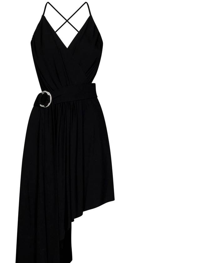 Alexandre Vauthier 비대칭 드레이프 링 디테일 드레스 Alexandre Vauthier Asymmetric Draped Ring Detailed Dress