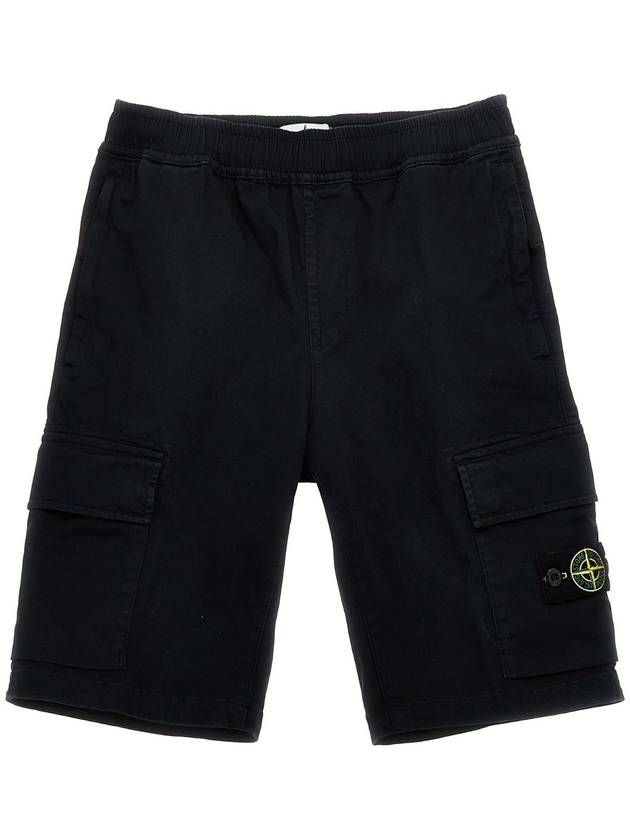 STONE ISLAND JUNIOR Cargo bermuda shorts K1S16L100001V0020