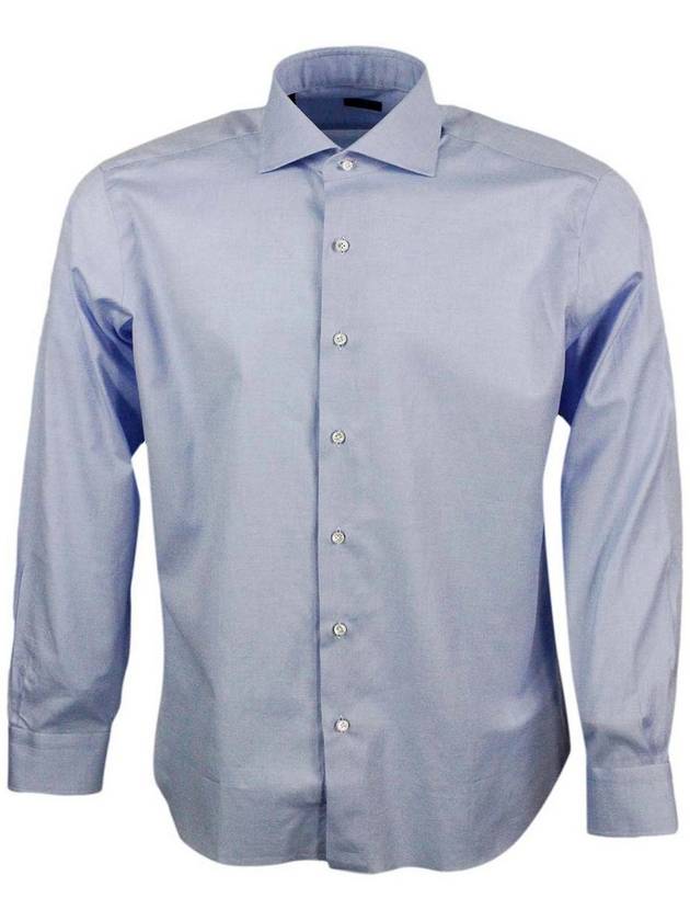 Barba Napoli Shirt Light Blue