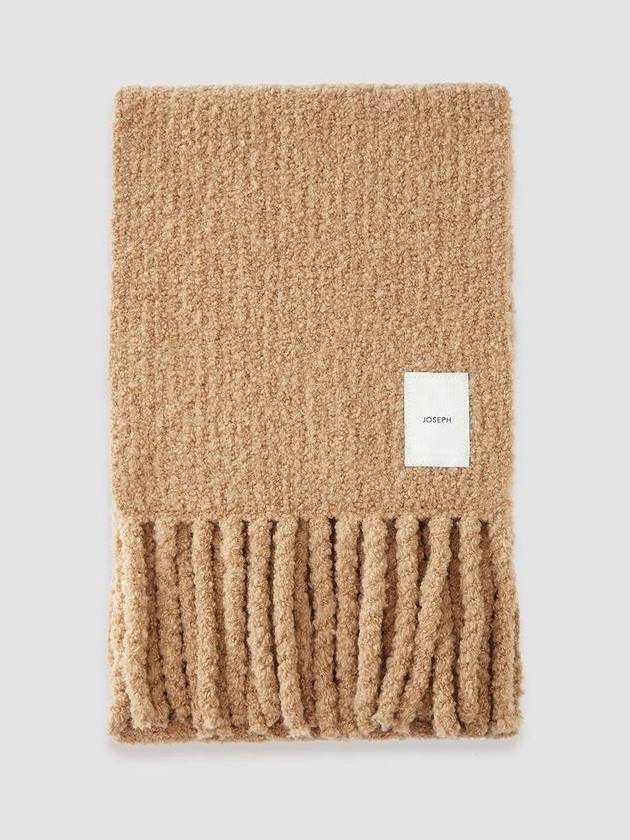 Boucle Knit Scarf - One Size