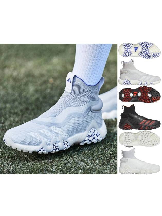 23FW 아디다스 겨울 키높이 발목골프화 코드카오스 스파이크리스