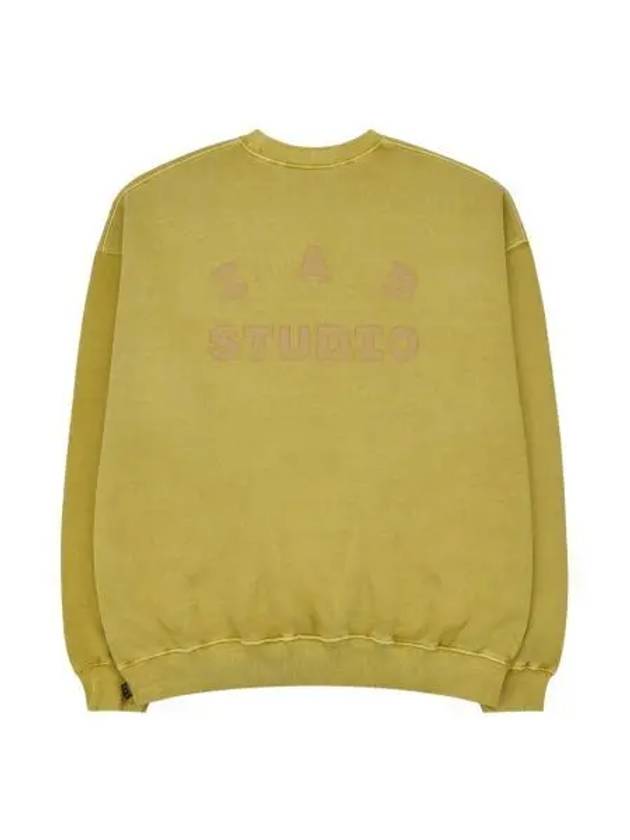 아이앱 스튜디오 피그먼트 스웨트셔츠 머스타드 IAB Studio Pigment Sweatshirt Mustard