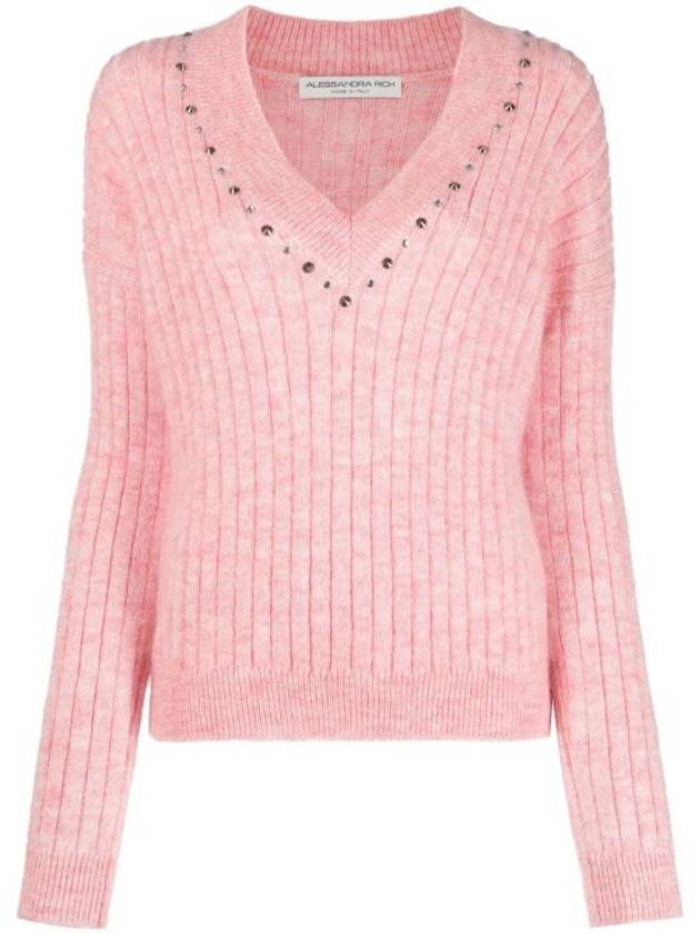 23FW 알레산드라리치 스웨터 FAB3486 K4058 8066 PINK MELANGE