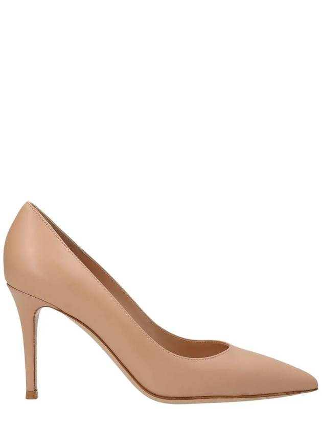 Gianvito Rossi 포인티드 토 슬립온 펌프스 G2458085RICVIT_PEACH