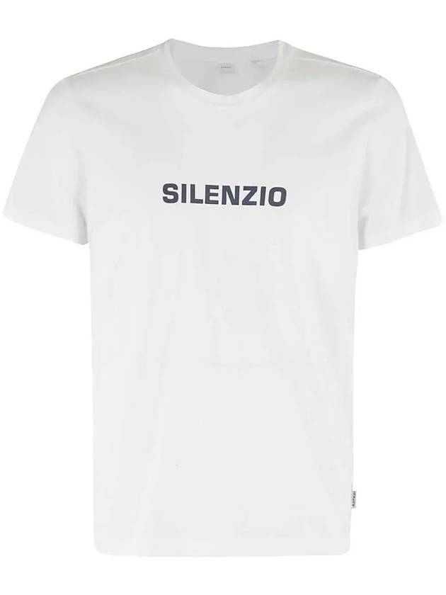 Aspesi Silence 크루넥 티셔츠 AY27A335094_01072BIANCO