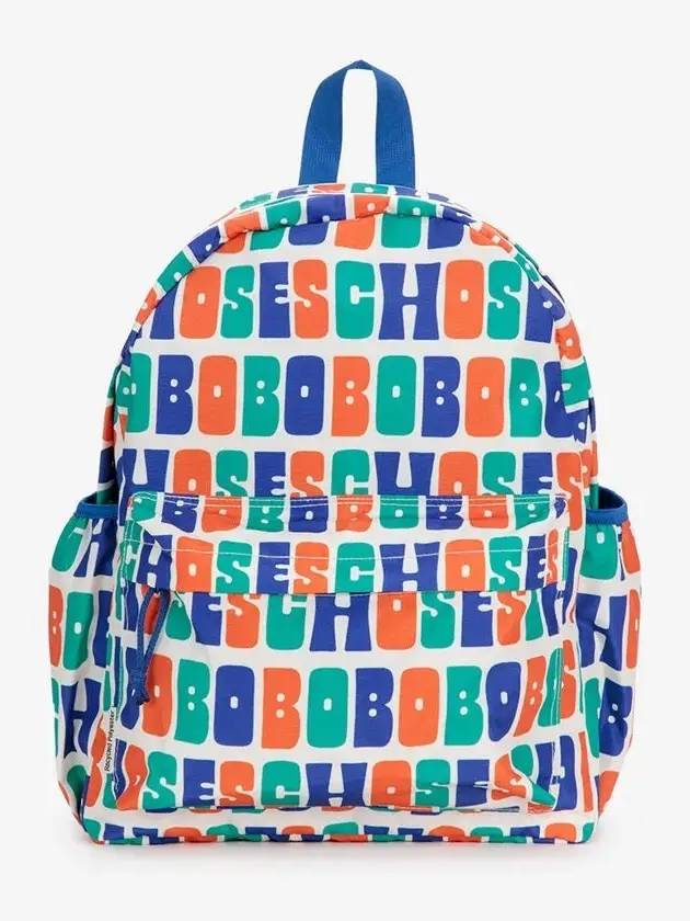 보보쇼즈 25SS 아동 백팩 MULTICOLOR BOBO CHOSES ALL OVER BACKPACK B125AI041