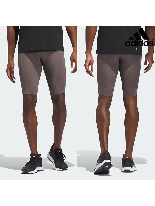 아디다스 패딩 자전거 레깅스 쇼츠 반바지 차콜