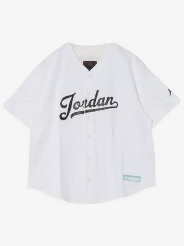 조던 플라이트 MVP 베이스볼 탑 화이트 블랙 아시아 Jordan Flight MVP Baseball Top White Black Asia