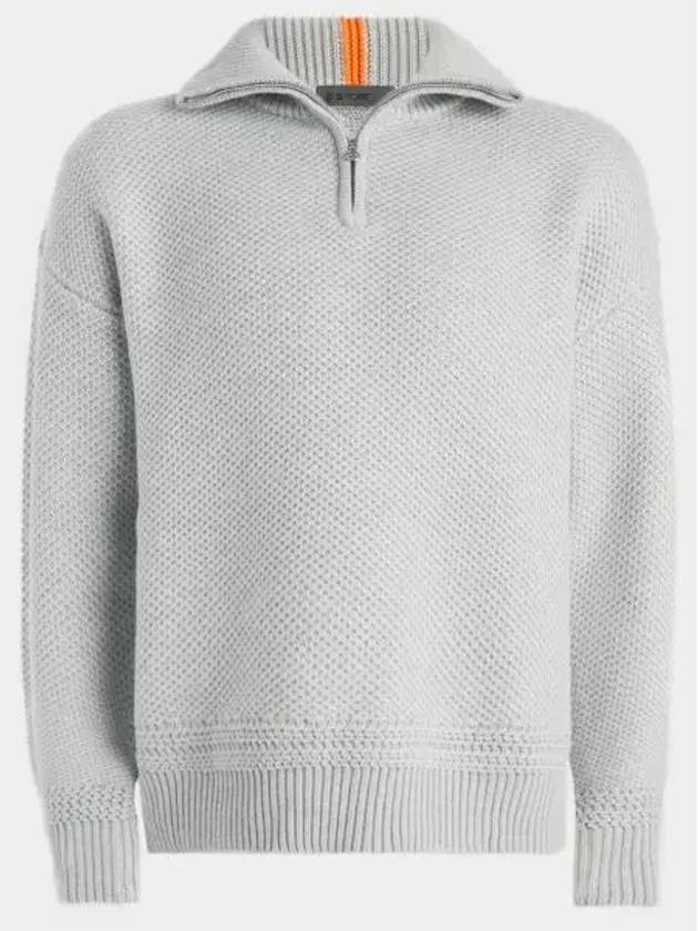 I국내배송I 지포어 RIBBED FUNNEL NECK QUARTER ZIP SWEATER GMS000004 LHGR 남성 리브드 퍼넬 쿼터 집 스웨터 ㅡkr 238609