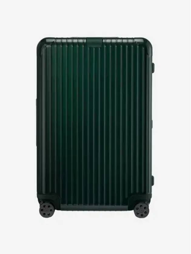 리모와 에센셜 체크인 라지 폴리카보네이트 수트케이스 그린 글로스 Rimowa Essential Check In Large Polycarbonate Suitcase Green Gloss