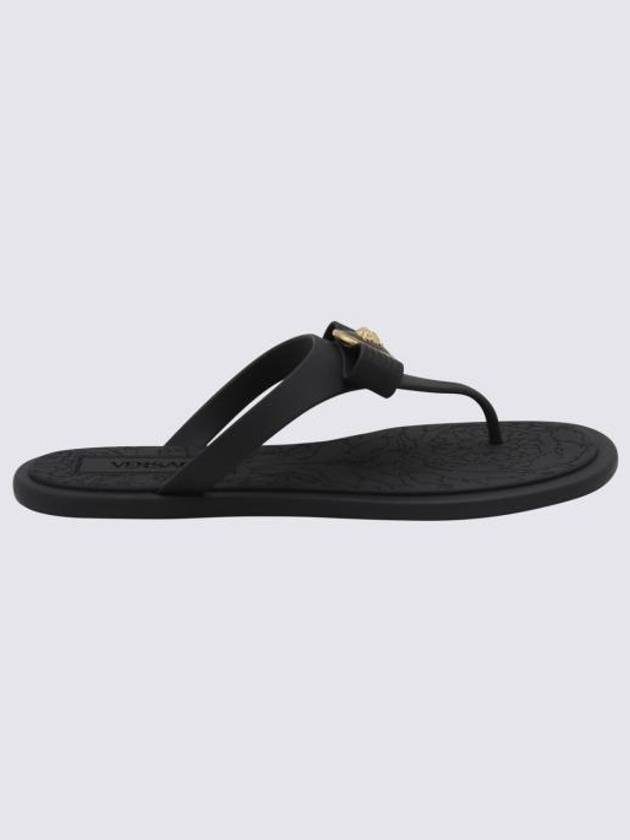 25SS 베르사체 플랫 슈즈 10187891A109831B00V Black