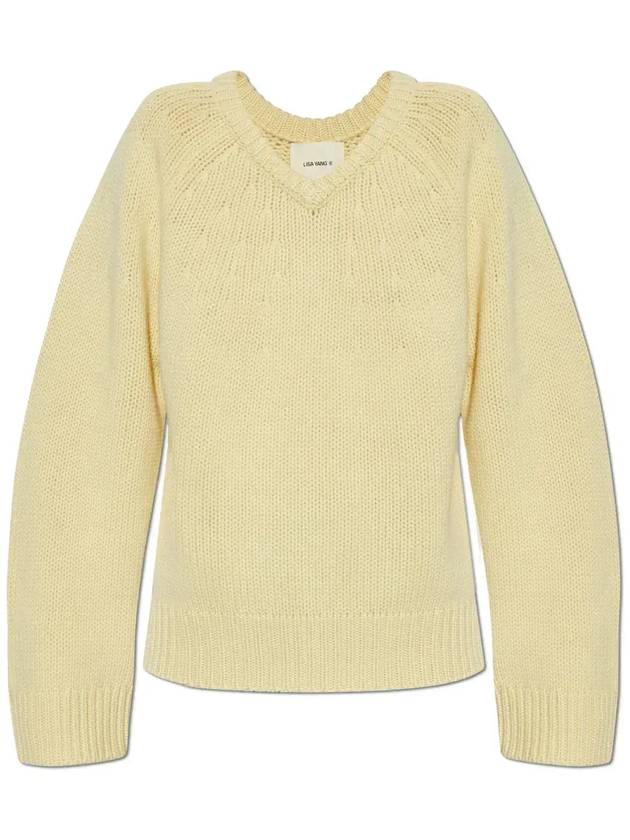 리사 양 클래식 니트 스웨터 20251100_LEMONSORBET