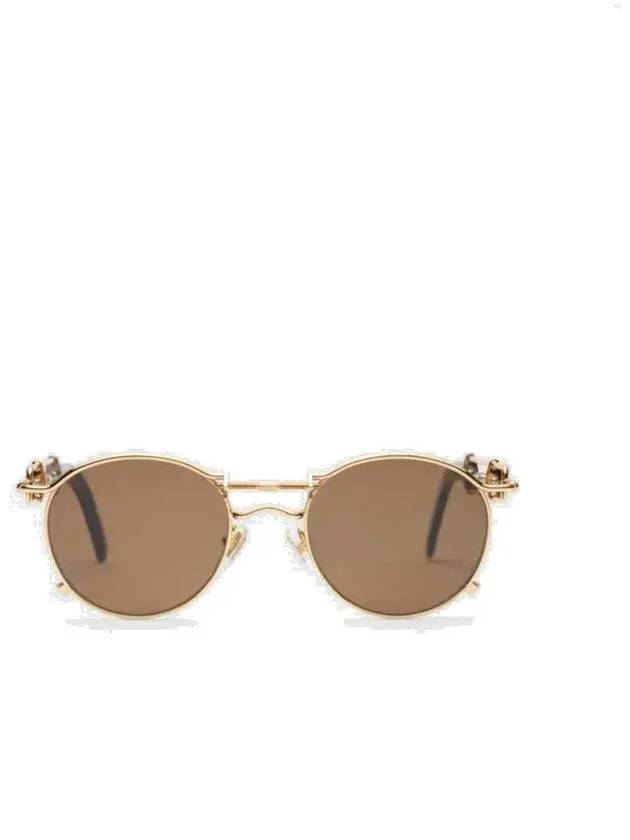 장 폴 고티에 파일럿 프레임 선글라스 EYEWEAR560174PASDEVIS_C21