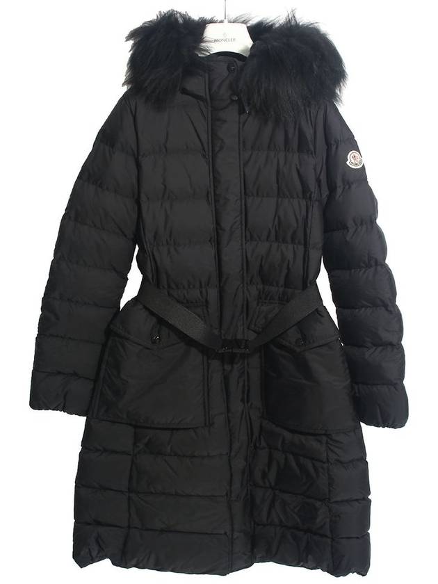 25FW 몽클레르 여성 롱패딩 블랙 클로에쎄 KHLOESSE K20931C00013 53A5E 999