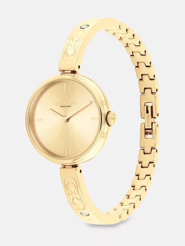 코치 제이미 워치 28mm 여성 손목시계 Gold