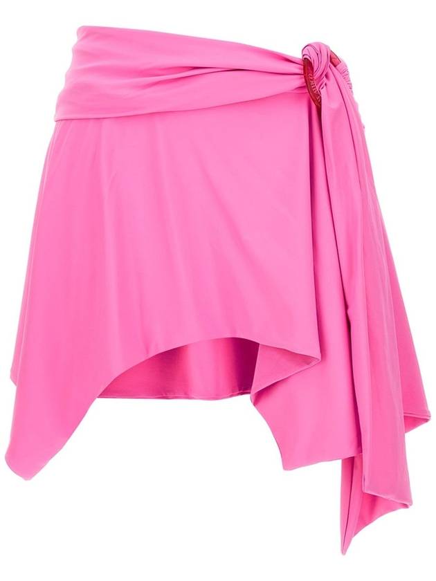 The Attico - Flounced Miniskirt Beachwear