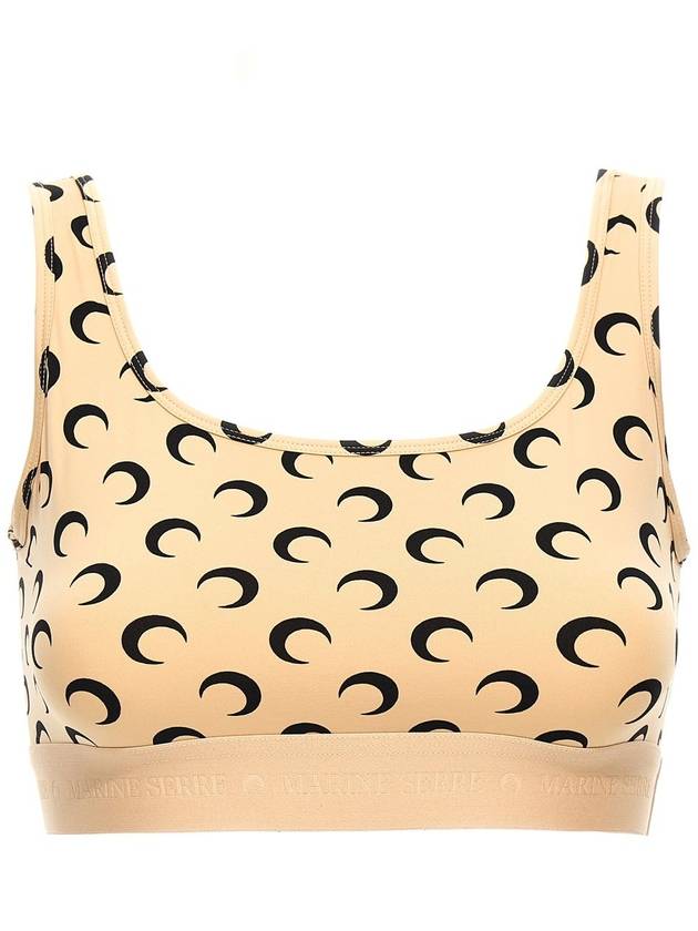 Marine Serre - Moon Printed Jersey Tops