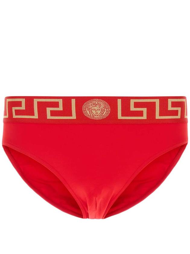 25SS Versace Red stretch nylon 스위밍 brief ABU010251A11119 A9X2