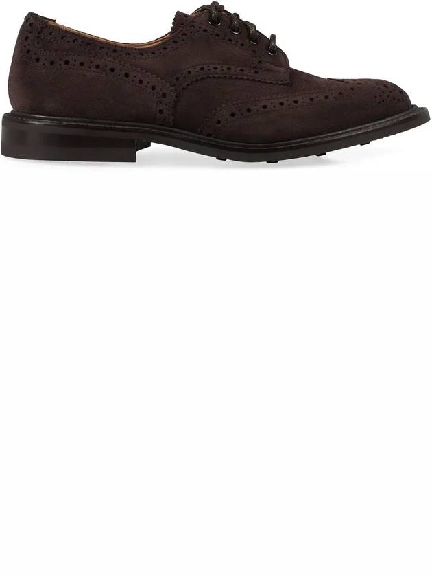 Tricker's Bourton 레이스업 로퍼 563362SUEDE_COFFEE