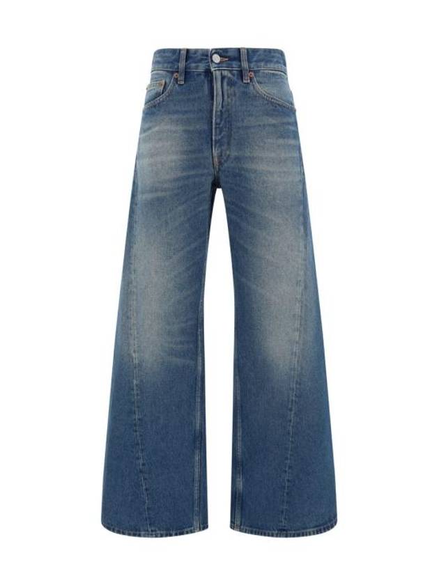 24FW MM6 메종마르지엘라 데님 스트레이트 팬츠 S52LA0238 S30589 980 BLUE