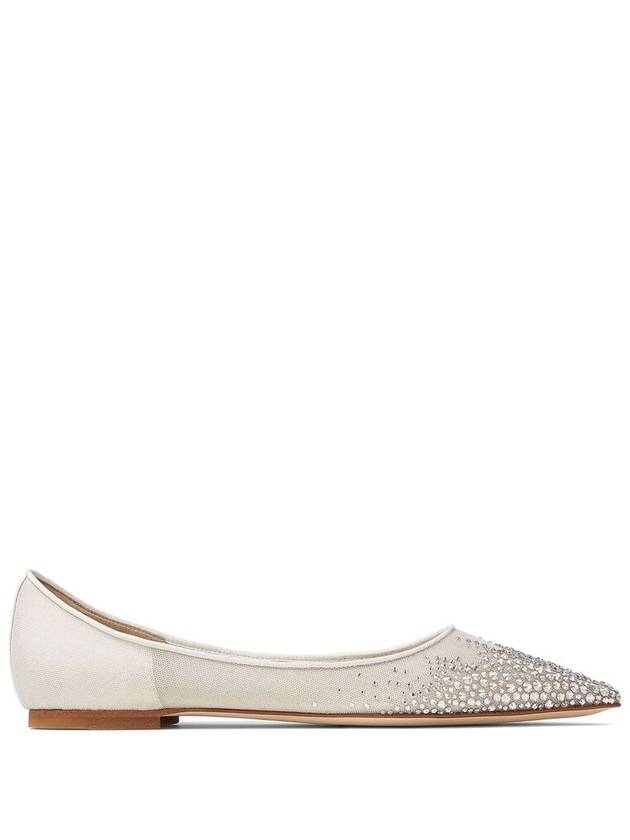 Jimmy Choo - White Ballet Flats