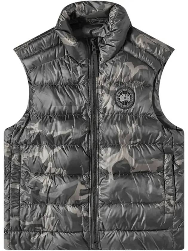 캐나다 구스 블랙 디스크 크로프턴 베스트 블랙 클랙시 카모