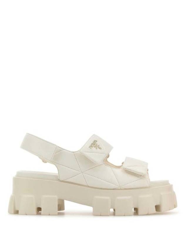 25SS 프라다 샌들 1X439NF055038 F0304 White