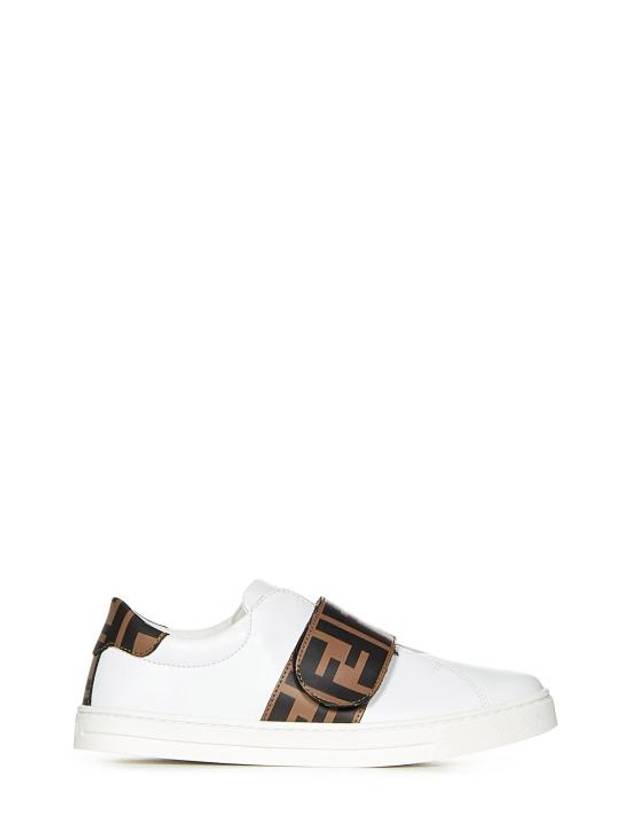 24FW 키즈 펜디 스니커즈 JMR325A7N4 FOC1A WHITE