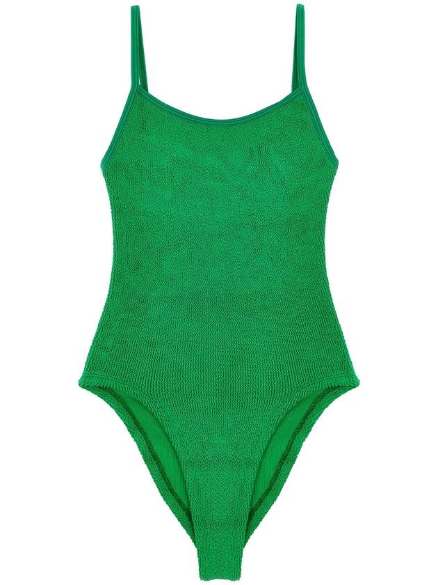 HUNZA G & 39 파멜라 스윔& 39 원피스 수영복 PAMELASWIMEMERALD