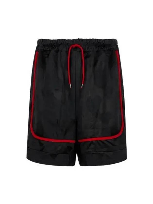 비비안 웨스트우드 복싱 쇼츠 블랙 하트 스트라이프 Vivienne Westwood Boxing Shorts Black Heart Stripe