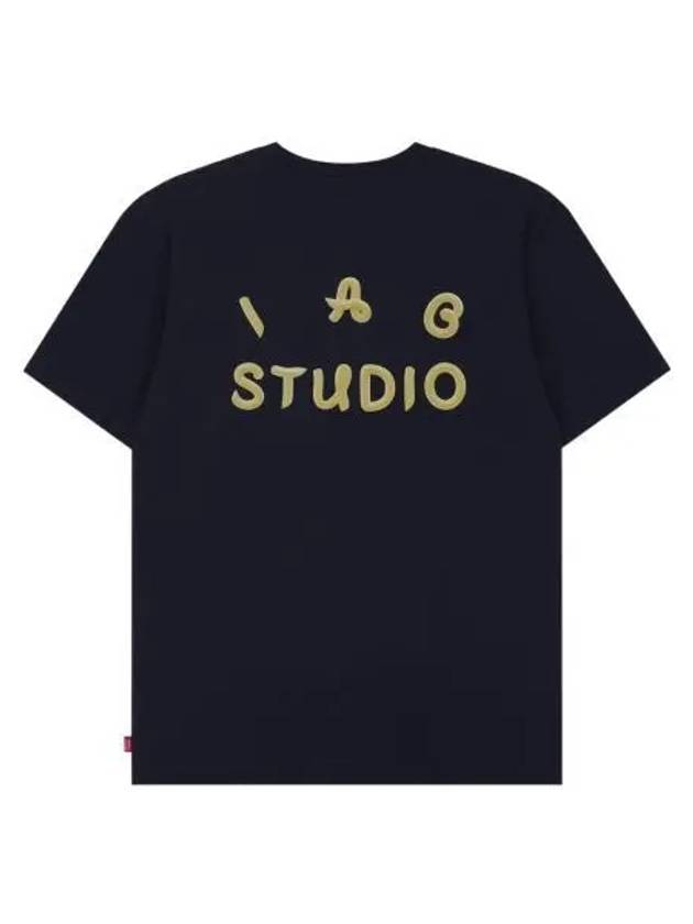아이앱 스튜디오 x 오뚜기 마요네스 50주년 티셔츠 네이비 IAB Studio x Ottogi Mayonnaise 50th Anniversary T Shirt Navy