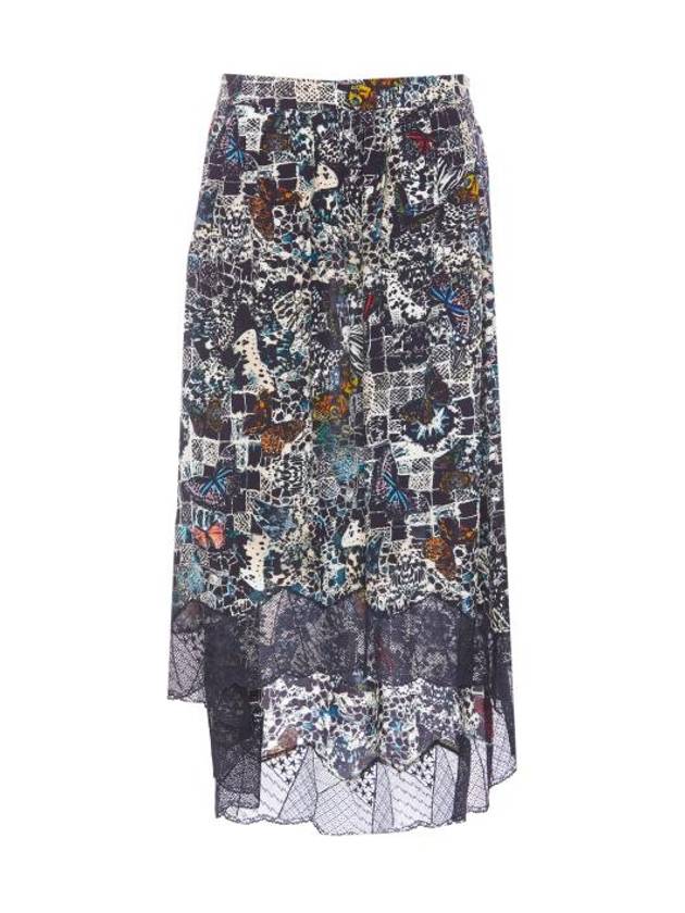 25SS 자딕앤볼테르 미디 스커트 WWSK01578 404