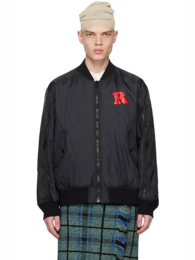 언더커버 블랙 레벨 보머 재킷