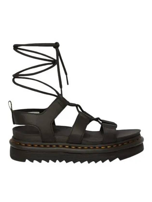 W 닥터마틴 나틸라 하이드로 레더 샌들 블랙 W Dr. Martens Nartilla Hydro Leather Sandal Black