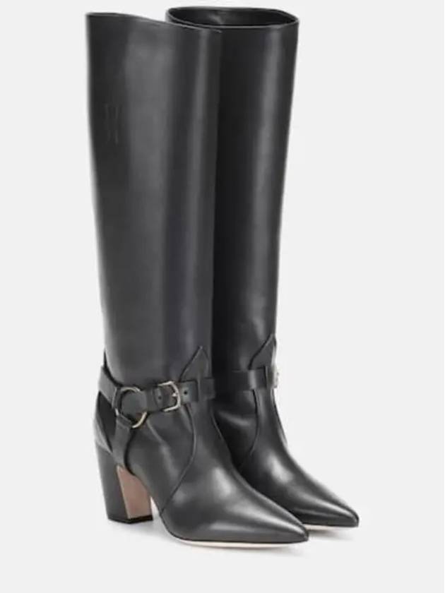 미우미우 레더 부츠