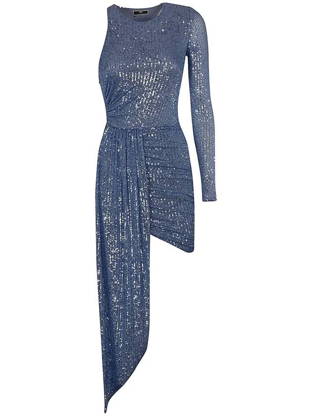 Elisabetta Franchi 비대칭 미니 드레스 AB17622E2_251