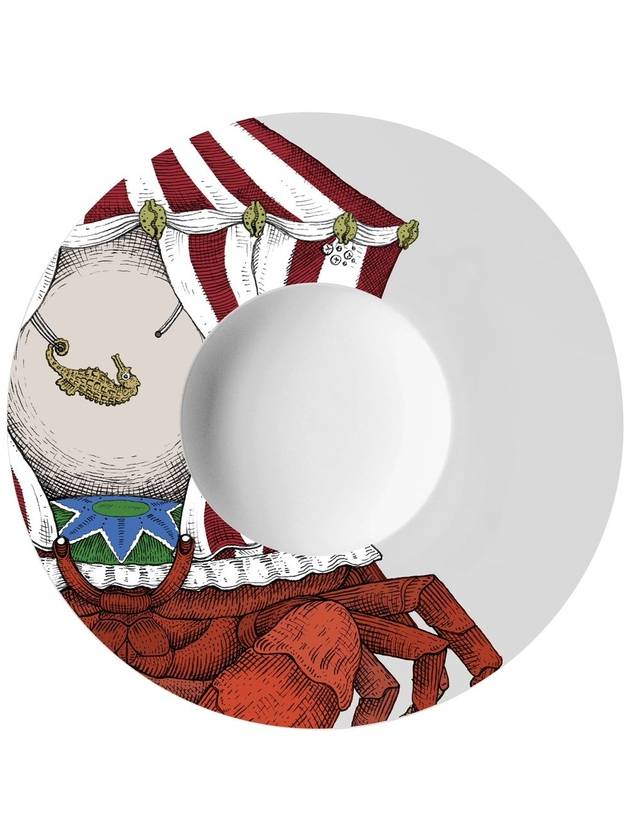 서커스 고메 플레이트 28cm 크랩 Searcus gourmet plate 28cm Crab