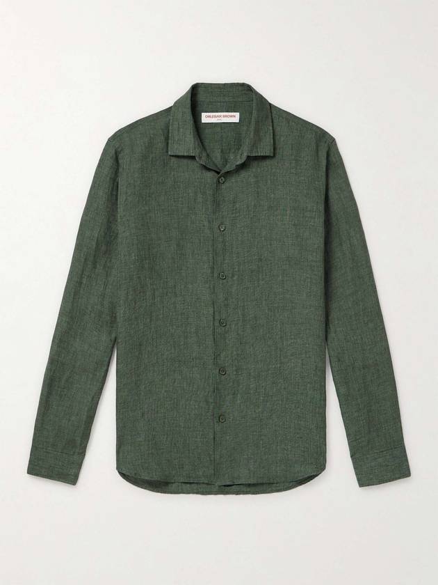 올레바브라운 남성 긴팔 티셔츠