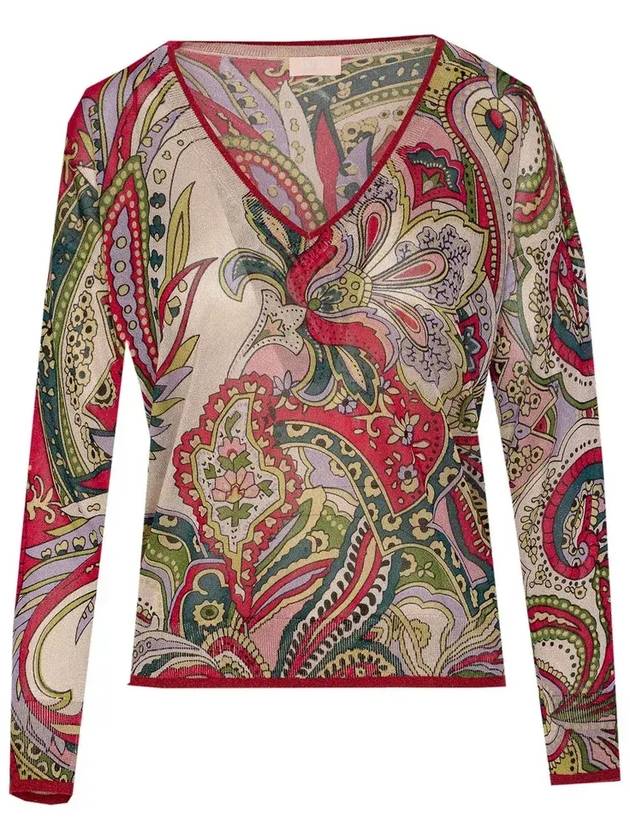 류조 풀라드 프린트 스웨트셔츠 WA5476MA24O_M9592