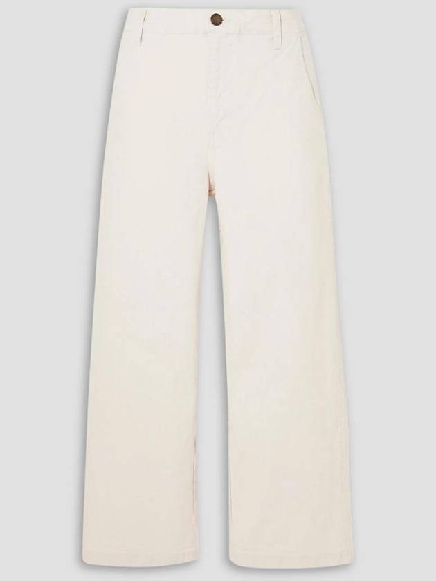NB07 더 그레이트 여성 팬츠 The Painter cotton blend canvas wide leg pants