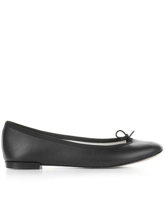 Repetto Black Leather Ballerina