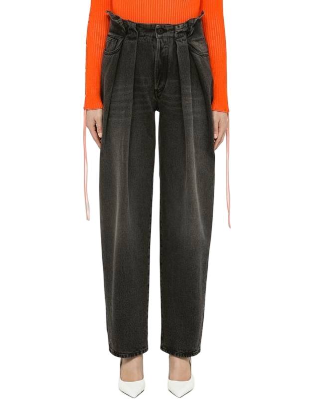 오프화이트 벌룬 진 그레이