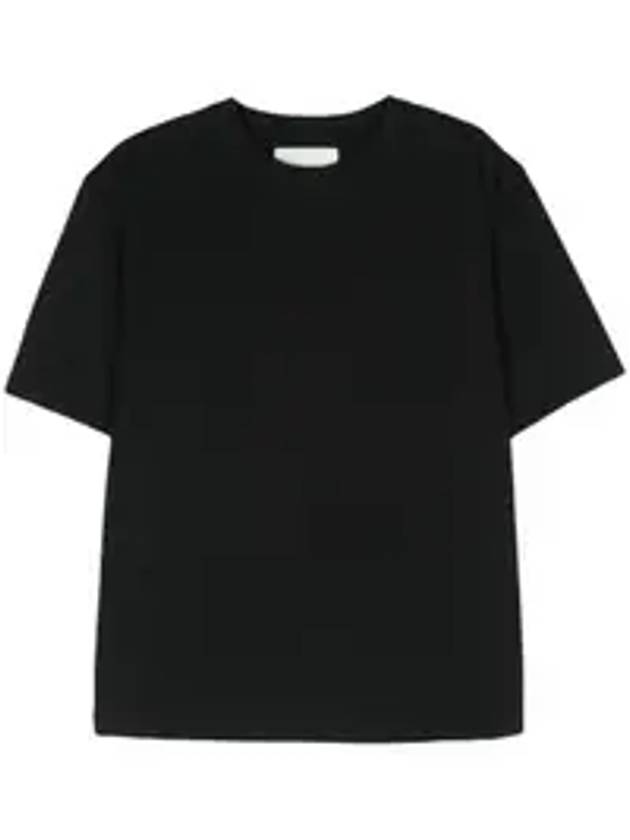 스튜디오 니콜슨 레이 코튼 반팔 티셔츠 블랙