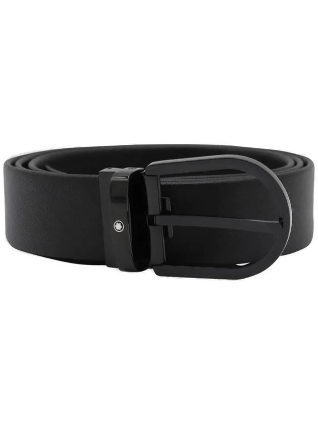 몽블랑 말굽 버클 고정 벨트 199088_000