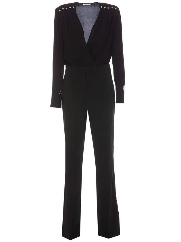 파트리지아 페페 V넥 랩 디자인 점프수트 8T0045A6F5_K103