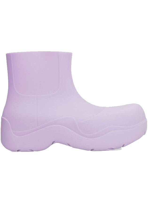 보테가베네타 퍼들 러버 앵클 부츠 위스테리아