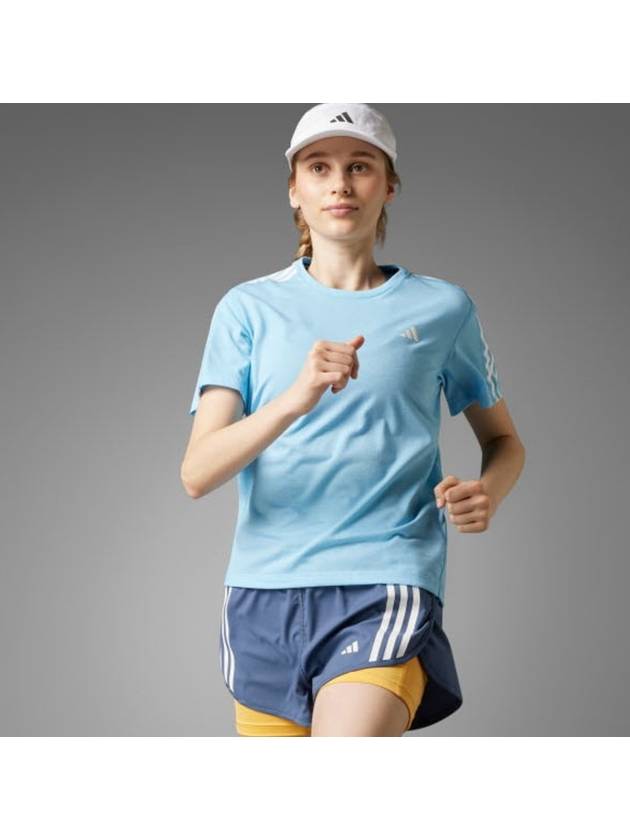 아디다스 트레이닝 티셔츠 IK5020 라이트 블루 WOMENS M