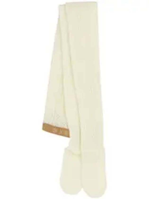 발렌티노 스트레치 모에어 양말 아이보리