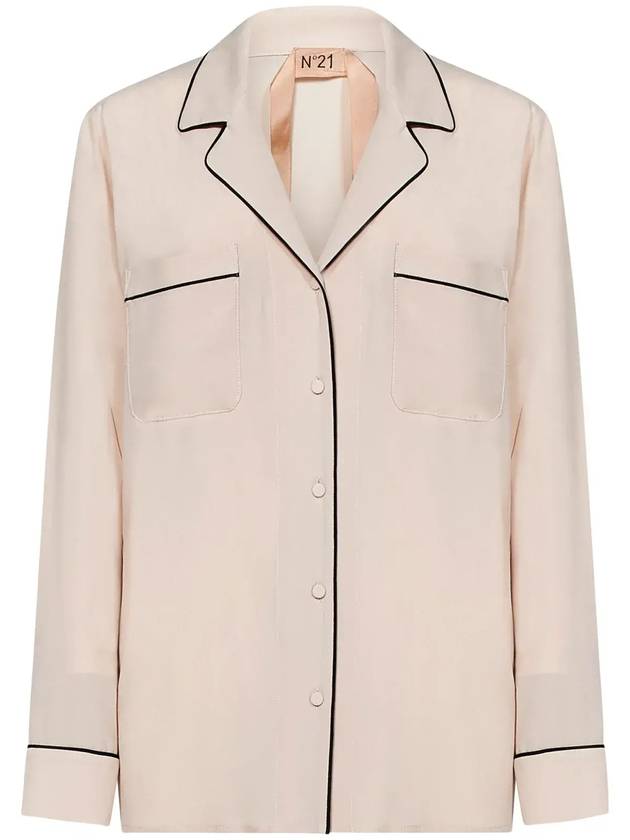 N°21 파이핑 스트레이트 헴 셔츠 G1215111_4183