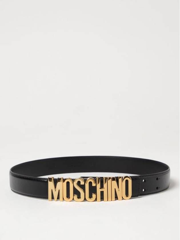 25SS 모스키노 레귤러 벨트 MC6000PP0MOQ0000 000 Black